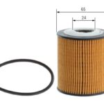 Wkład filtru olejowego F 026 407 395 Bocsh, PSA, Opel, Toyota